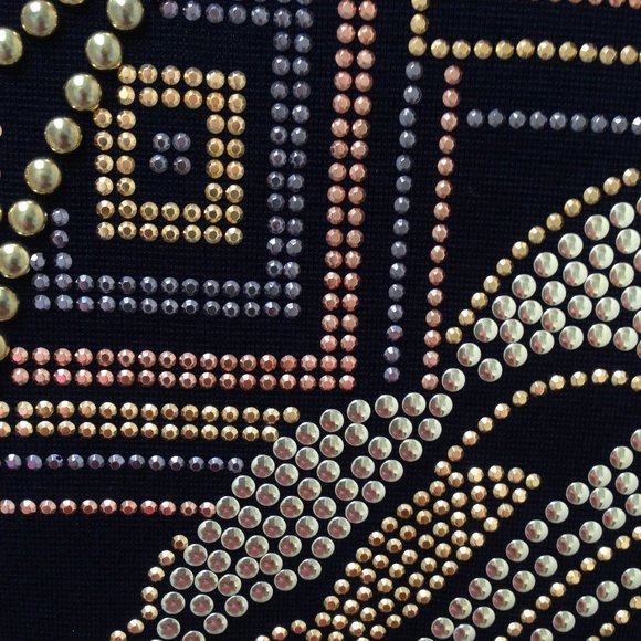 NWT Retail $5,215 Auth Pucci dress metallic studded swirl design SZ IT 40 US 4 - Picture 4 of 8